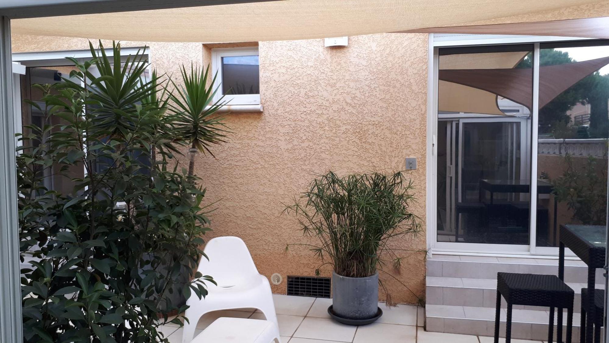 Studio à Marseillan chez véro et jj Exterior foto